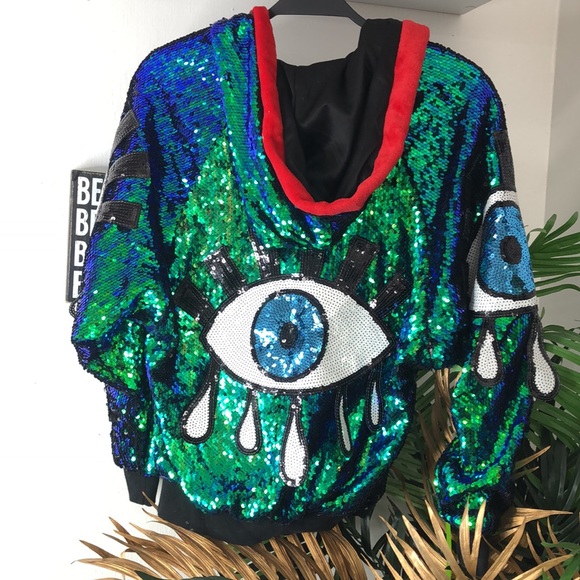 Sequin Gorgeous Jacket S/M - Picture 4 of 4